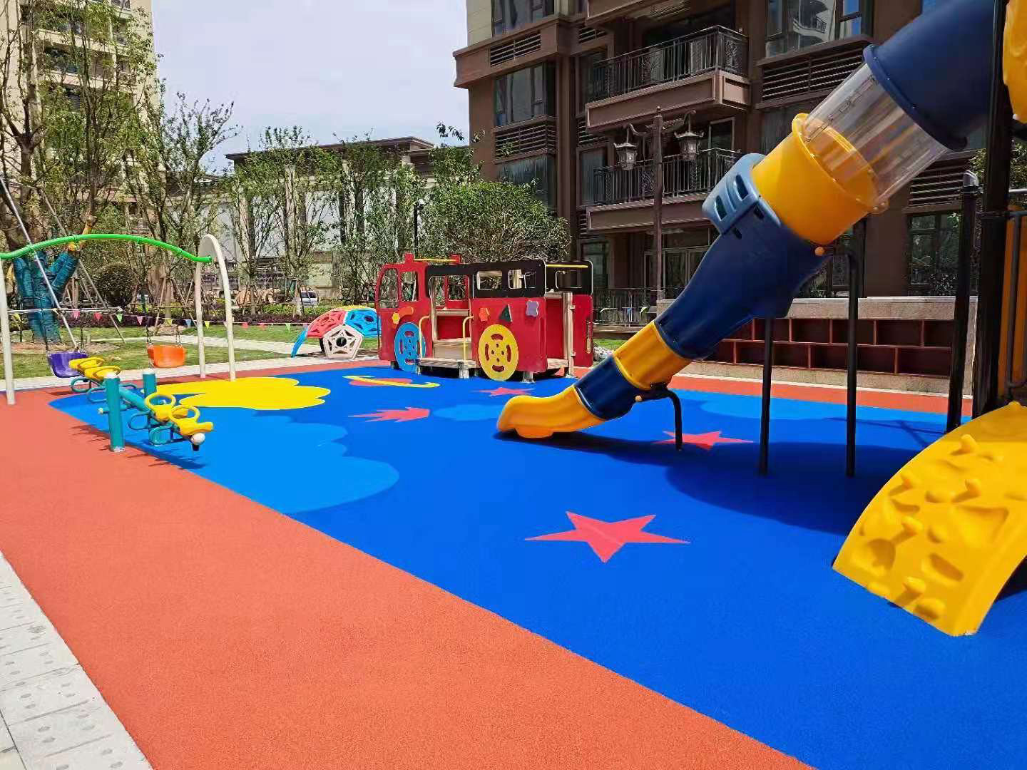 EPDM塑膠地坪